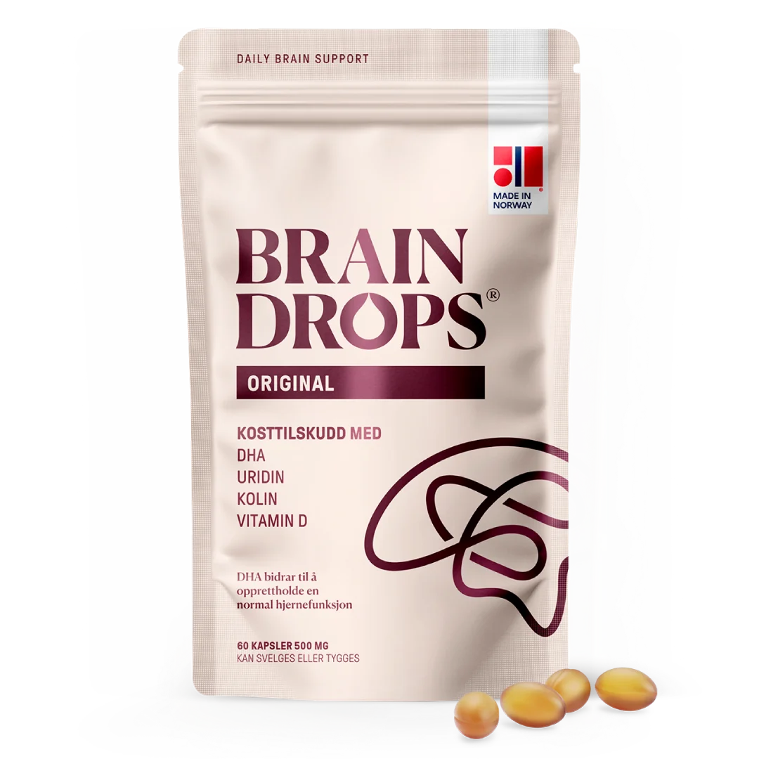 BrainDrops Original 60 stk