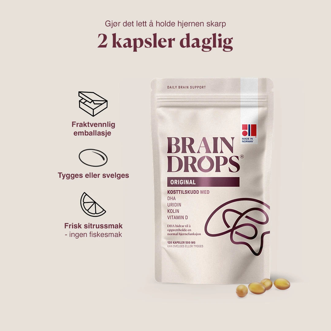 Braindrops Original – 2 pakker